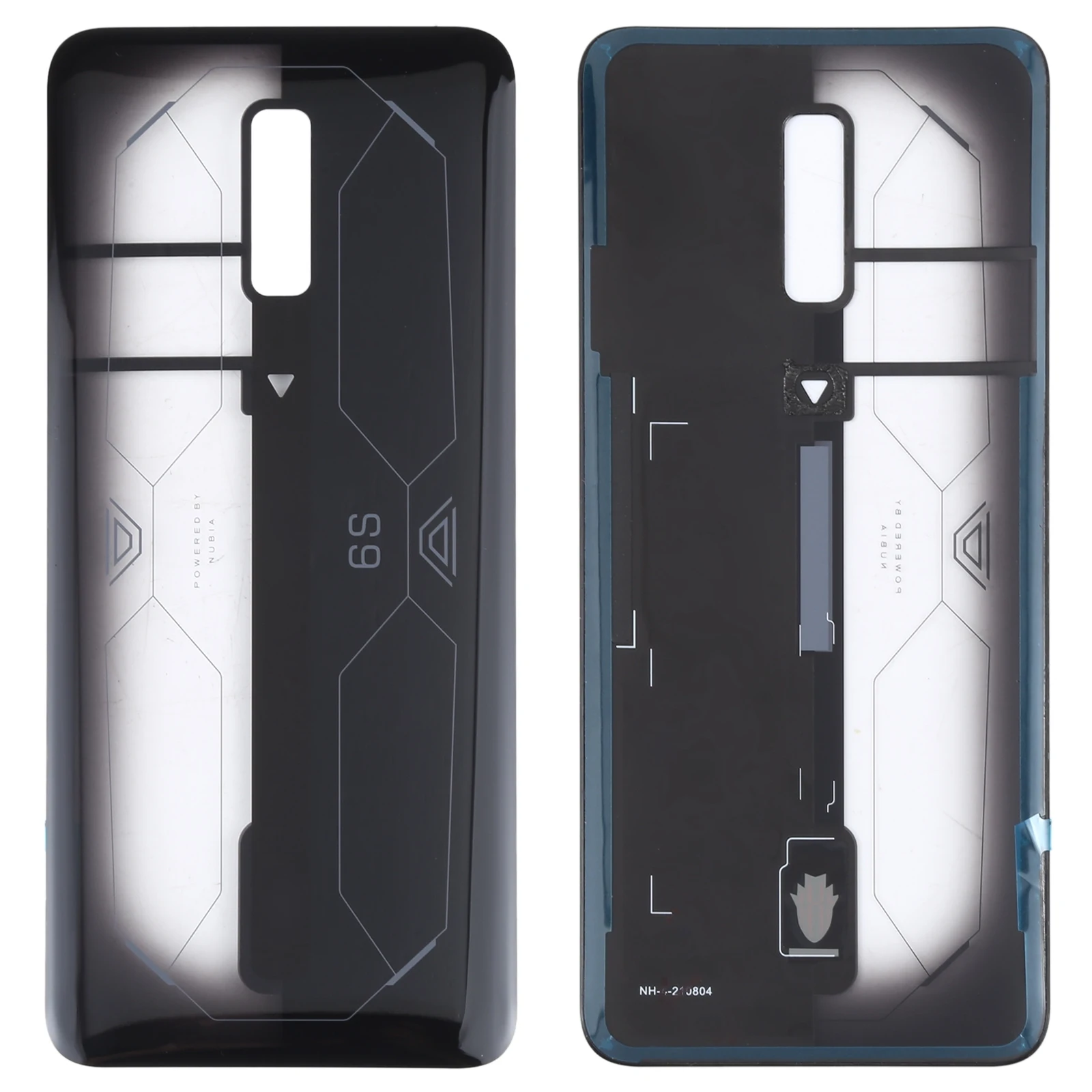 

Стеклянная задняя крышка батарейного отсека для ZTE Nubia Red Magic 6S, задняя крышка корпуса