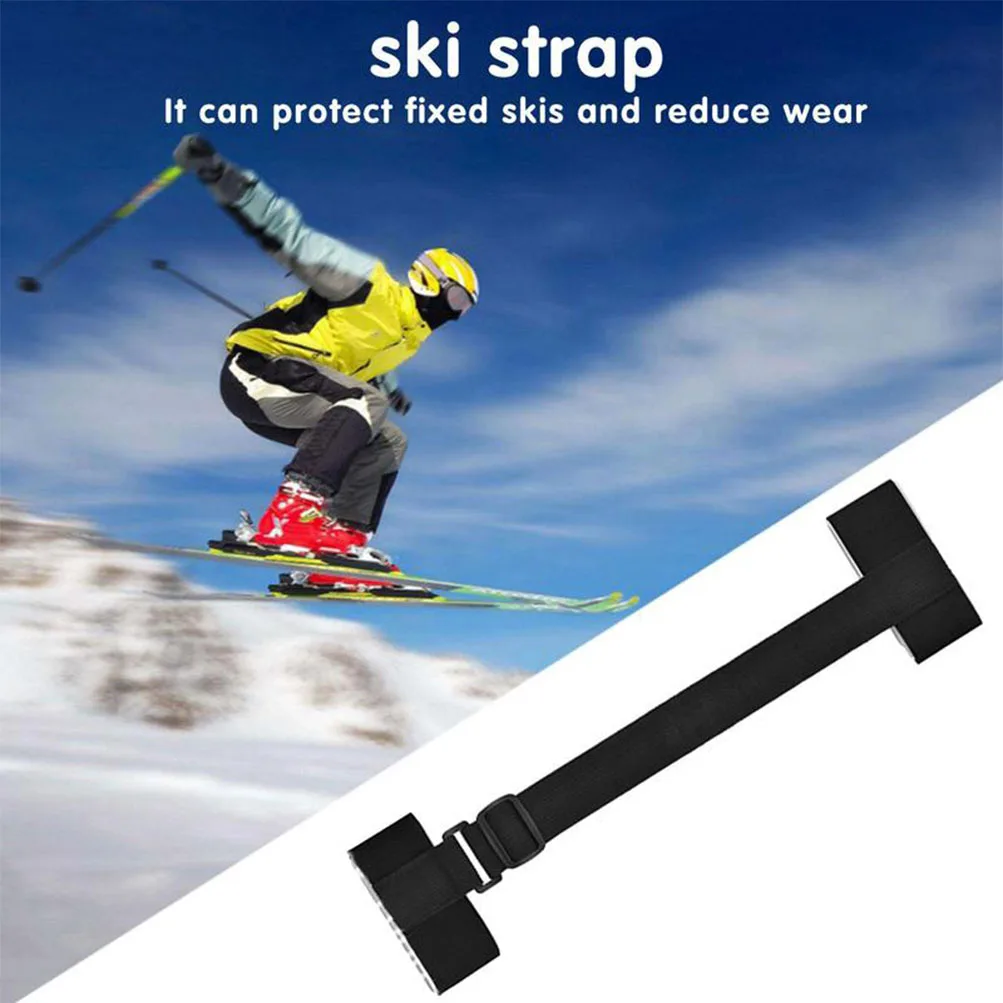 Ski Straps Adjustable Cushioned Shoulder Back Band Snowboard Strap Ski  Carrying Downhill Skiing Backcountry Gear Ski Accessories - AliExpress
