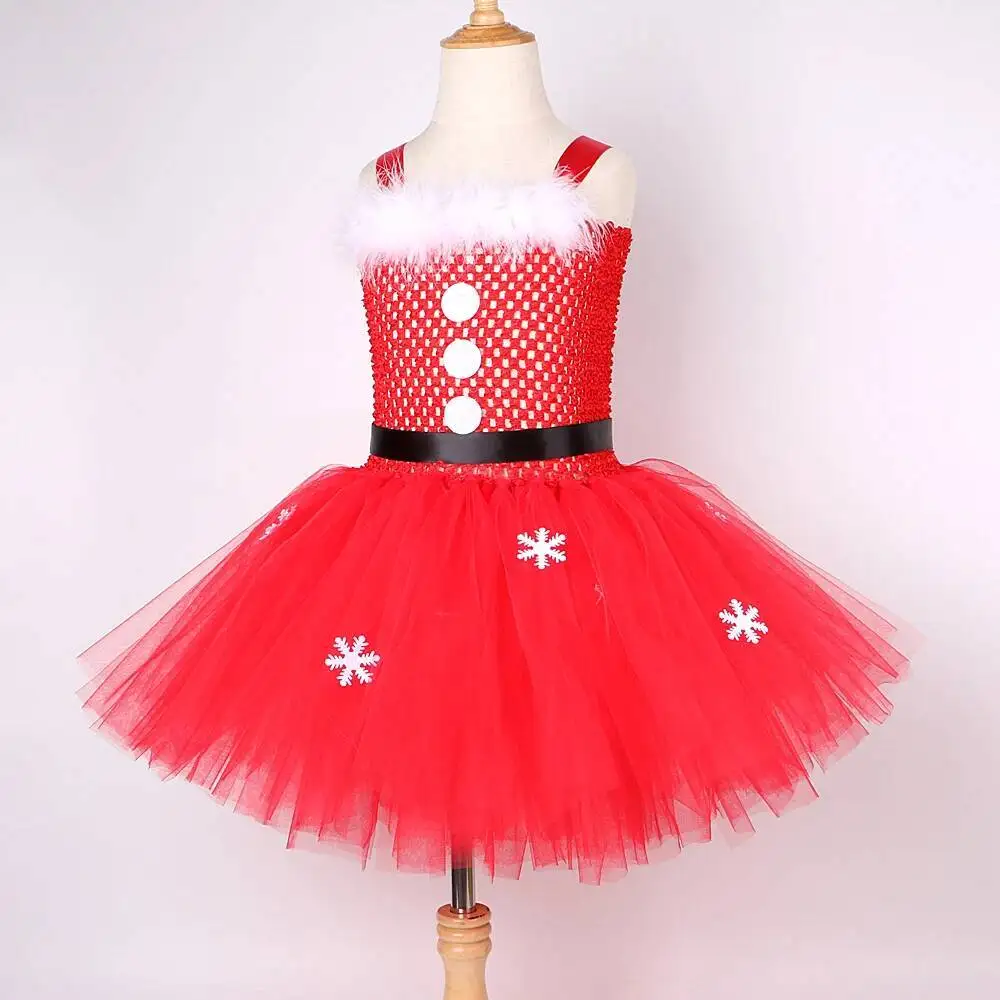 Robe Tutu Mère Noël Fille – photo 13