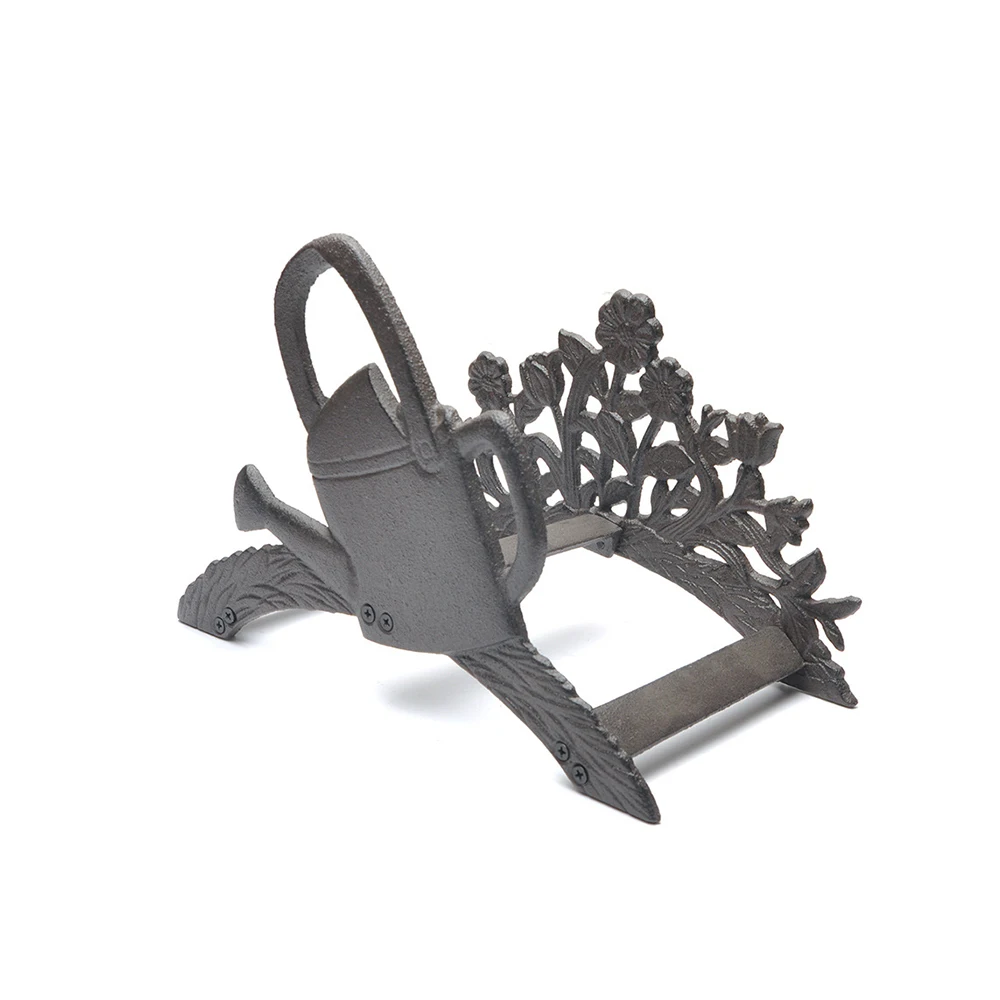 

Вешалка для водяного насоса, декоративный держатель для сада, чугунная настенная подставка для водопроводной трубы, крючок для хранения