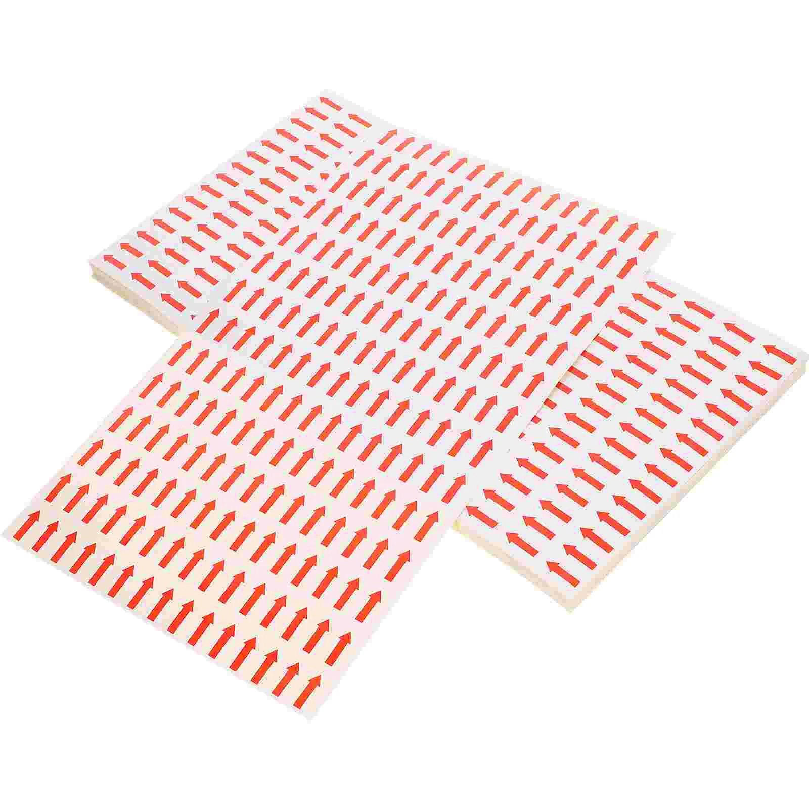 

50 Sheets Nail Sticker Self Adhesive Label Stickers Arrow Signs Indicating Direction Decals Hot Melt Equipment Indication for