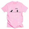 Mosaic Game Cactus Little Dinosaur Prints Men T-Shirts Creativity Street Funny Short Sleeve Casual All-math Mans Clothing 6