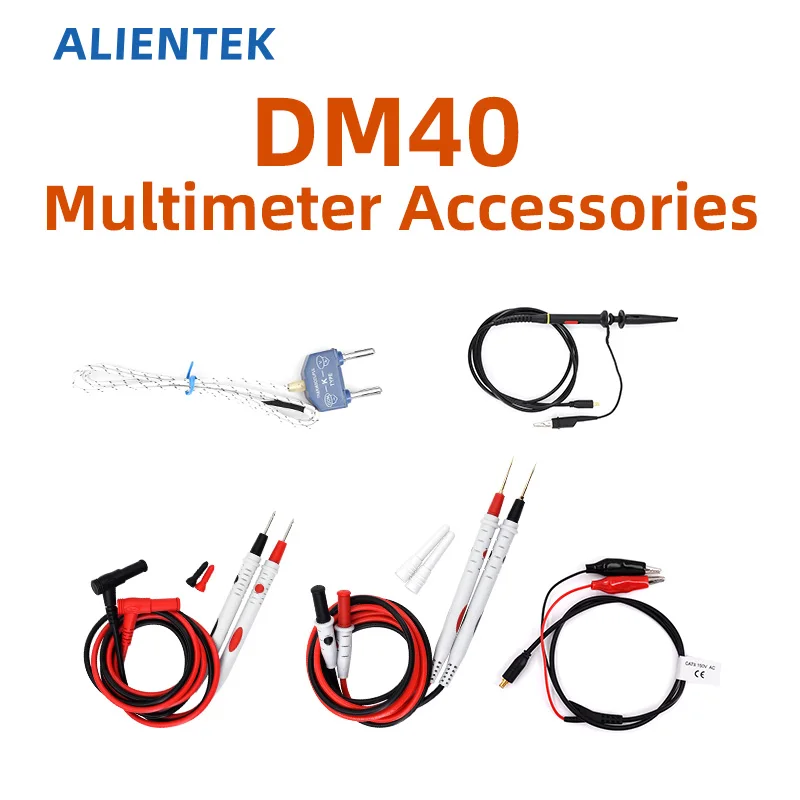 ALIENTEK DM40 Multimeter probes Crocodile clip probe Digital Multimeter Signal G