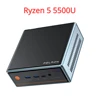 Peladn WO-4 Ryzen 5 5500U Mini PC Windows 11 Pro DDR4 3200Mhz 16GB 512GB SSD NVME WiFi6 BT5.2 4K HD 1000M MINI PC Gamer Computer 1