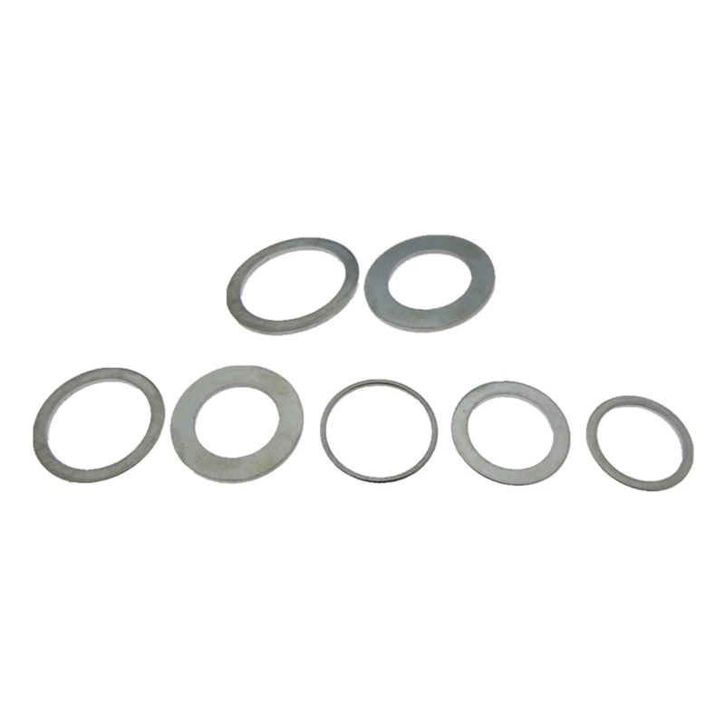 

7 Pieces Circular Saw Ring Circular Saw Reduction Ring Conversion Disc for Carpentry Tools Stainless Steel