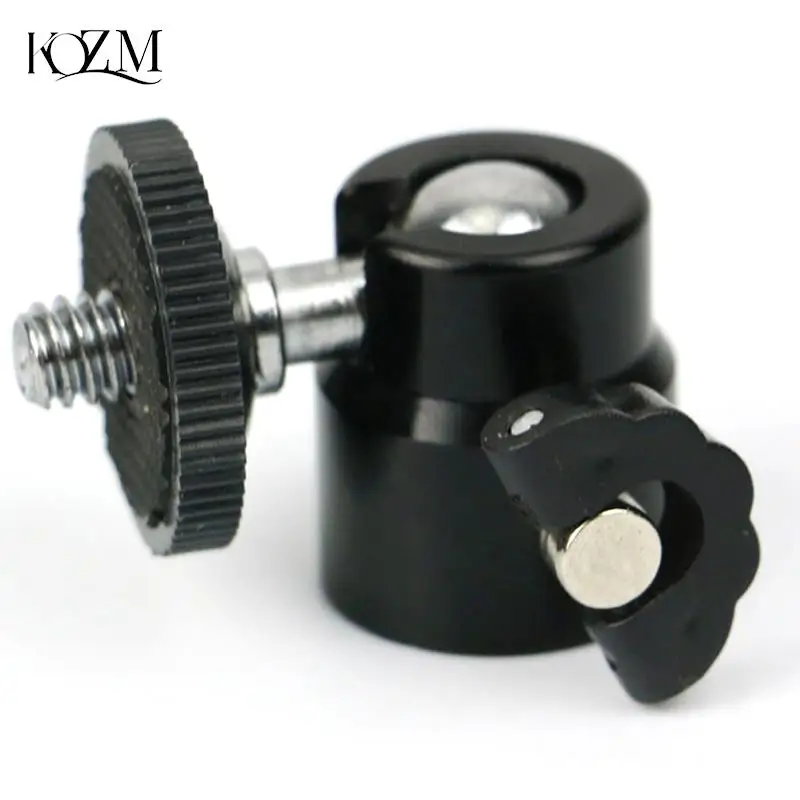 Mini Ball Head of 360 Swivel DSLR Camera Tripod Dsr +1/4"Screw Mount Stand