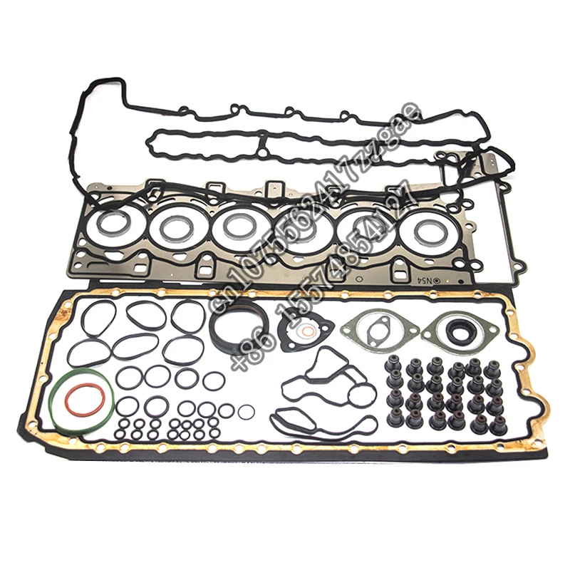 

KAZHISHENG 11127557265 11127572758 Gasket Set Cylinder Head Gasket Kit for N54 Engine Cylinder Head Gasket Set