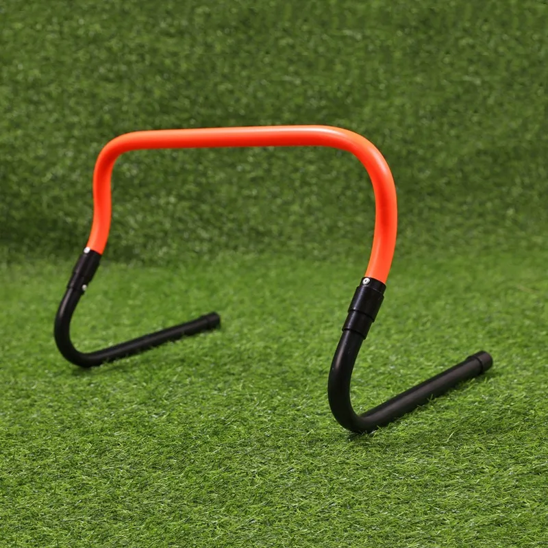 thumbnail image 1 of pieza de vallas plegables para practicar fútbol, mini barras de salto, vallas de agilidad portátiles, vallas de entrenamiento físico de altura ajustable, 1 of 5