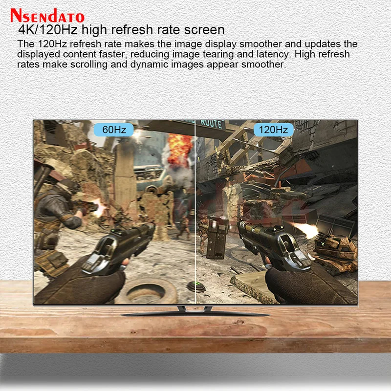 HDMI Audio Extractor 4K 120Hz 8K 60Hz Support 7.1 5.1 Dolby Atmos Digital HDMI Audio Splitter Converter for TV PC Amplifier