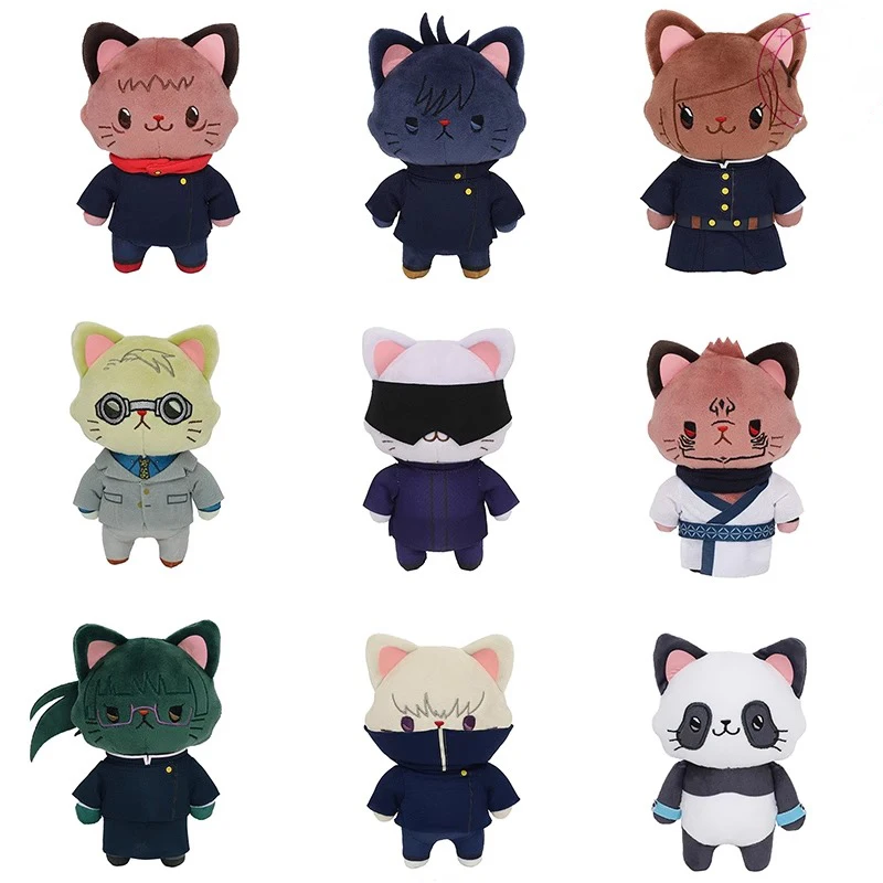 

In Stock Original MOVIC WithCAT Itadori Yuji Fushiguro Megumi Kugisaki Nobara Satoru Gojo Inumaki Toge Zenin Maki Plush Doll