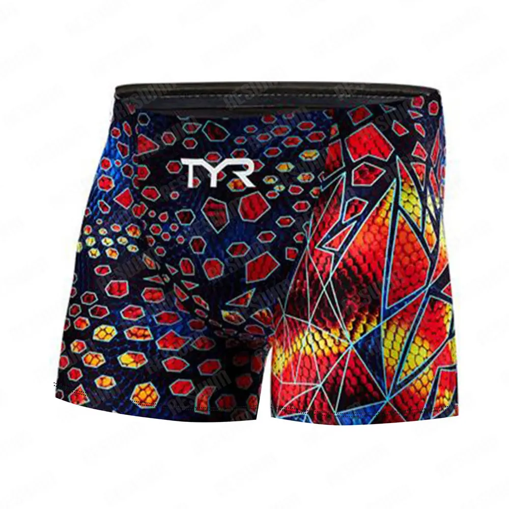 Men's Swim Jammer Athletic Practice Knee-Length Swimsuit Short Beach Tight Shorts Lycra Elastic Rash Guards Swim Trunks Swimwear swim trunks swim shorts men swimsuit