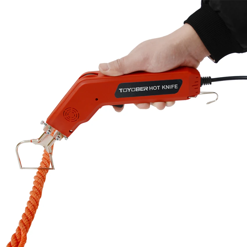 Professional Electric Knife Kit Fabric Cutter Knife Webbing BeltsThermal Cloth Cutter Rubber Rope Cutter Hot Scissors Fabric 5
