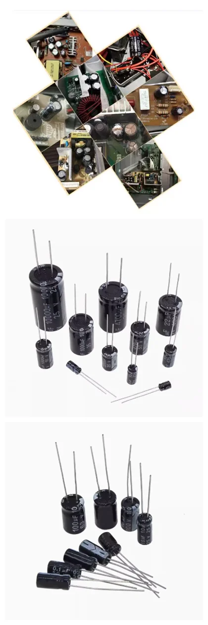 50 Stück Aluminium-Elektrolytkondensator 16 V 25 V 35 V 50 V 10 UF 22 UF 33 UF 47 UF 100 UF 220 UF – Detail 1