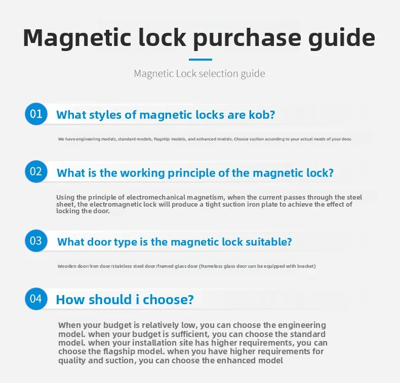 access control magnetic lock 280 kg electromagnetic lock single door delay elect