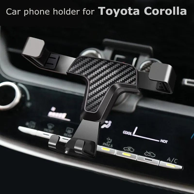 For Corolla E210 Car Air Vent Mount Phone Holder for Mobile Phone Stable Cradle Smart Toyota Stand Bracket