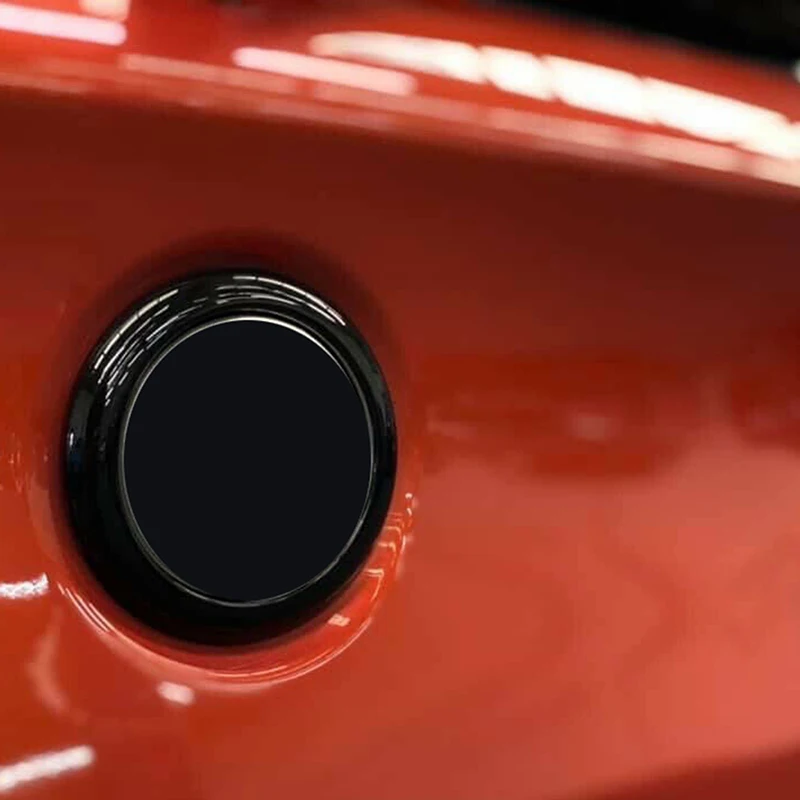 BMW 1 시리즈 F20 F21 2011-2019 차량 로고 프레임 트림 스티커 후면 배지 링 커버 보호 엠블럼 차량 외부 부품