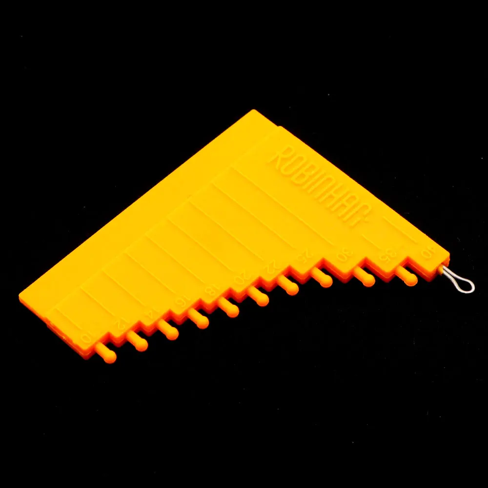 1pcs Carp Hair Gauge Fishing Tackle Tool for Method Feeder Carp Coarse Fishing 10mm-40mm Rig Measurement
