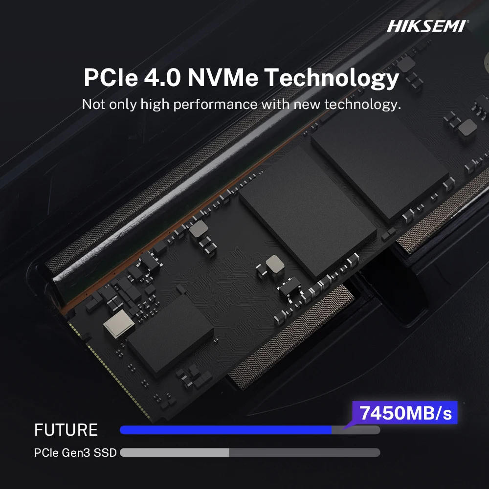 内蔵型SSD Gen4  NVMe M.2SSD HIKISEMI 7,450MB/s PS5 S89c108628e1940cb82e78e7f6137b