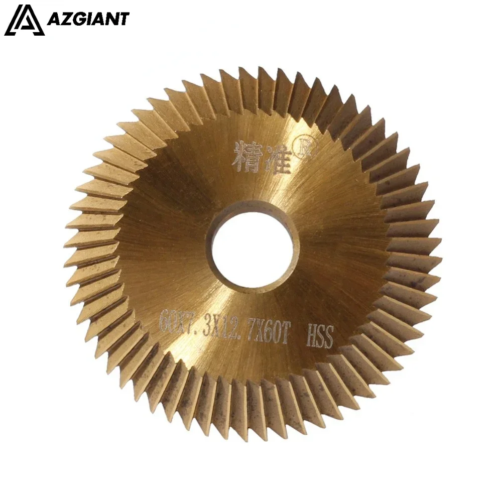 Key Blade Cutting Tool P252 60*7.3*12.7 mm milling cutter Blade for Wen Xing Key Cutting Blade Locksmith Tools Circular Saw Blades