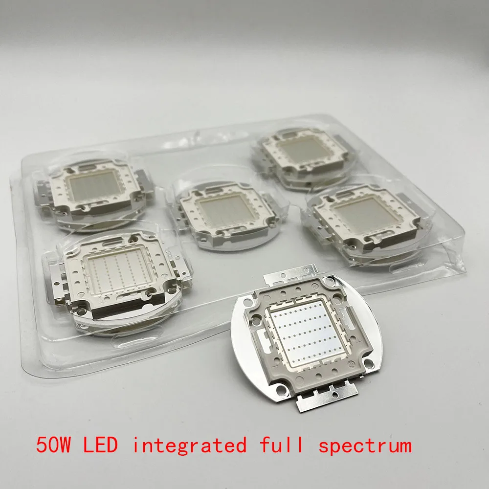 

LED Integrated Full-spectrum Powder Lamp Beads 50w Potted Growth Lamp Plant Red and Blue Mixed Wick
