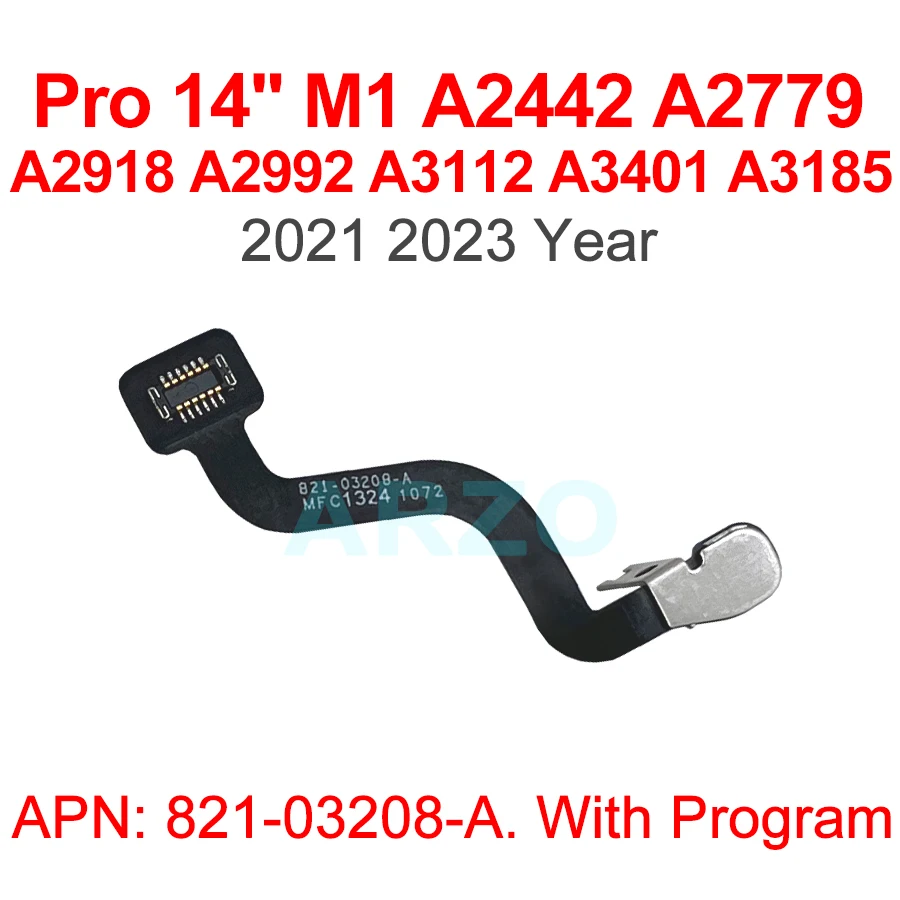 A3240 A2941 A2681 LCDセンサーケーブル A2442 A2485 リッドアングル