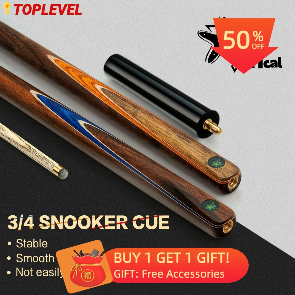 Crical Cue 3/4 Split Billiard Snooker Cue Professional 1010.2mm Tip