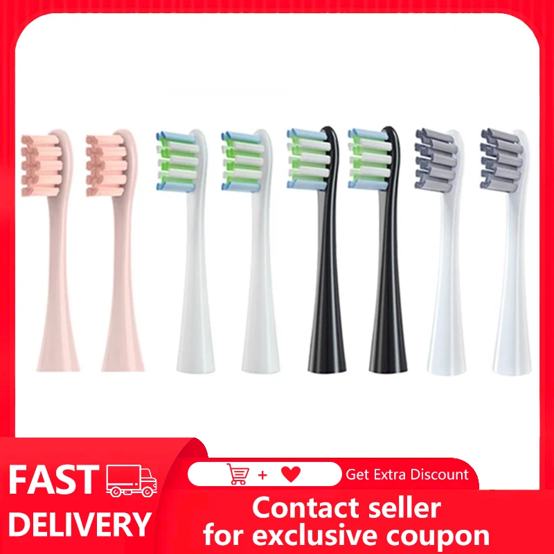 Replacements Brush Heads for Oclean X Pro/ X / ZI/ F1/Air 2/One/SE Sonic Electric Toothbrush Teeth Cleaning Replaceable Heads waterproof bib high absorbent saliva towel face cleaning cloth brush teeth bib for mealtime messes and bath time fun