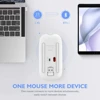 Wireless Mouse Rechargeable Silent LED Backlit Mice PC Laptop Computer Mous 2.4Ghz Receiver Bluetooth Dual Mode Optical Mice 5