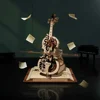 Robotime Wooden Music Box Puzzles AMK63 Magic Cello House Warming Musical Gift Hobby Kit Toy Home Decor for Adults Teens 3