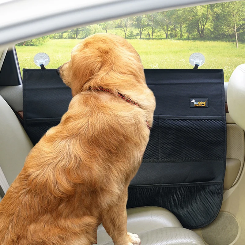 CAWAYI KENNEL Oxford Dog Cat Car Door Windows Protector Mat Car Door Covers Dog Cat Scratch Guard Mat pet supplies dog car door protector