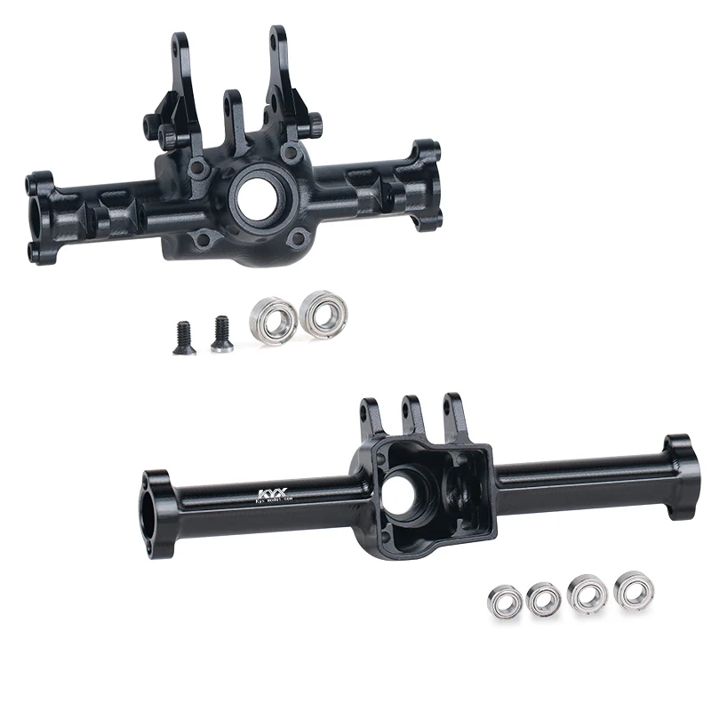 

TRX4M Black Simulation Metal Axle Housing Front/Rear Axle Housing for 1/18 RC Crawler TRX4-M Defender Bronco Upgrade Parts