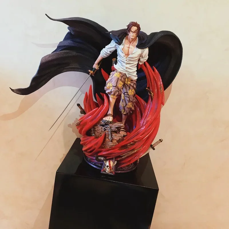 

One Piece Anime Figures Red Hair Shanks Premium Edition Action Figure Gk 39cm Pvc Ornament Gift For Kids Toys Room Decoration