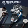 MAXGROOM Electric Head Shavers for Men 5D Floating Blade Magnetic Razor Hair Trimmer USB Rechargeable Waterproof Beard Shaver 4