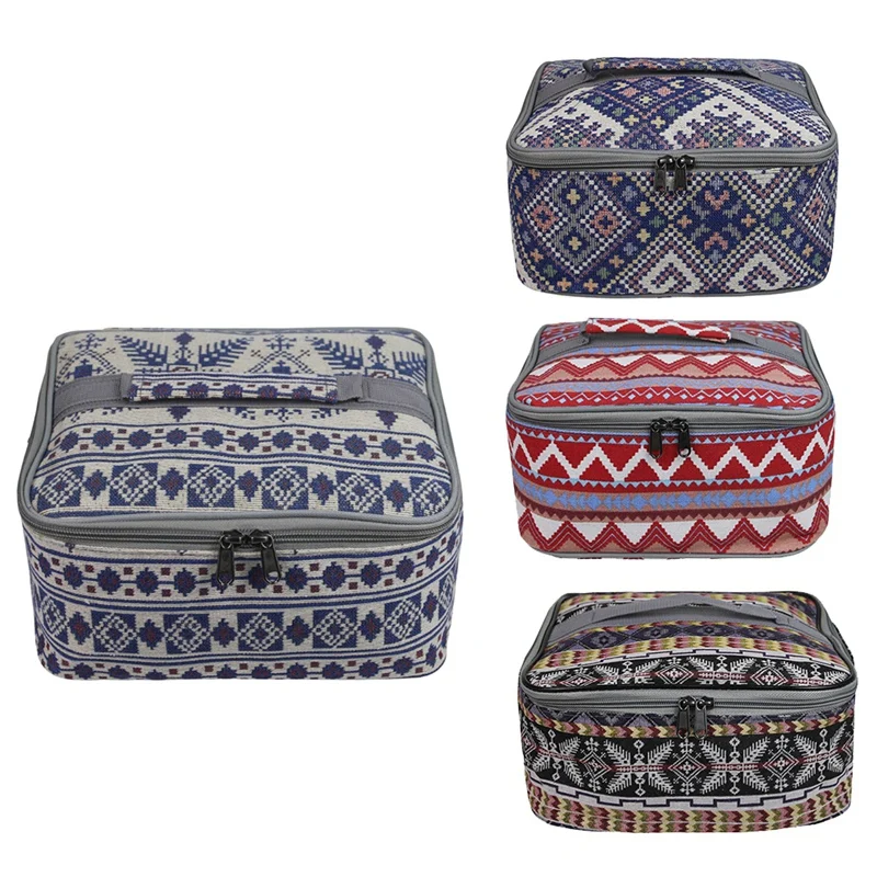 

Туристический богемный контейнер для пищевых продуктов, Женская многофункциональная сумка для хранения