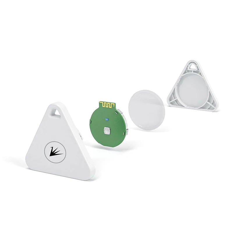 FeasyBeacon BP103C 미니 BLE 자산 위치 추적용 iBeacon 태그, 교체 가능한 배터리가 있는 에디스톤 블루투스 저전력 비콘
