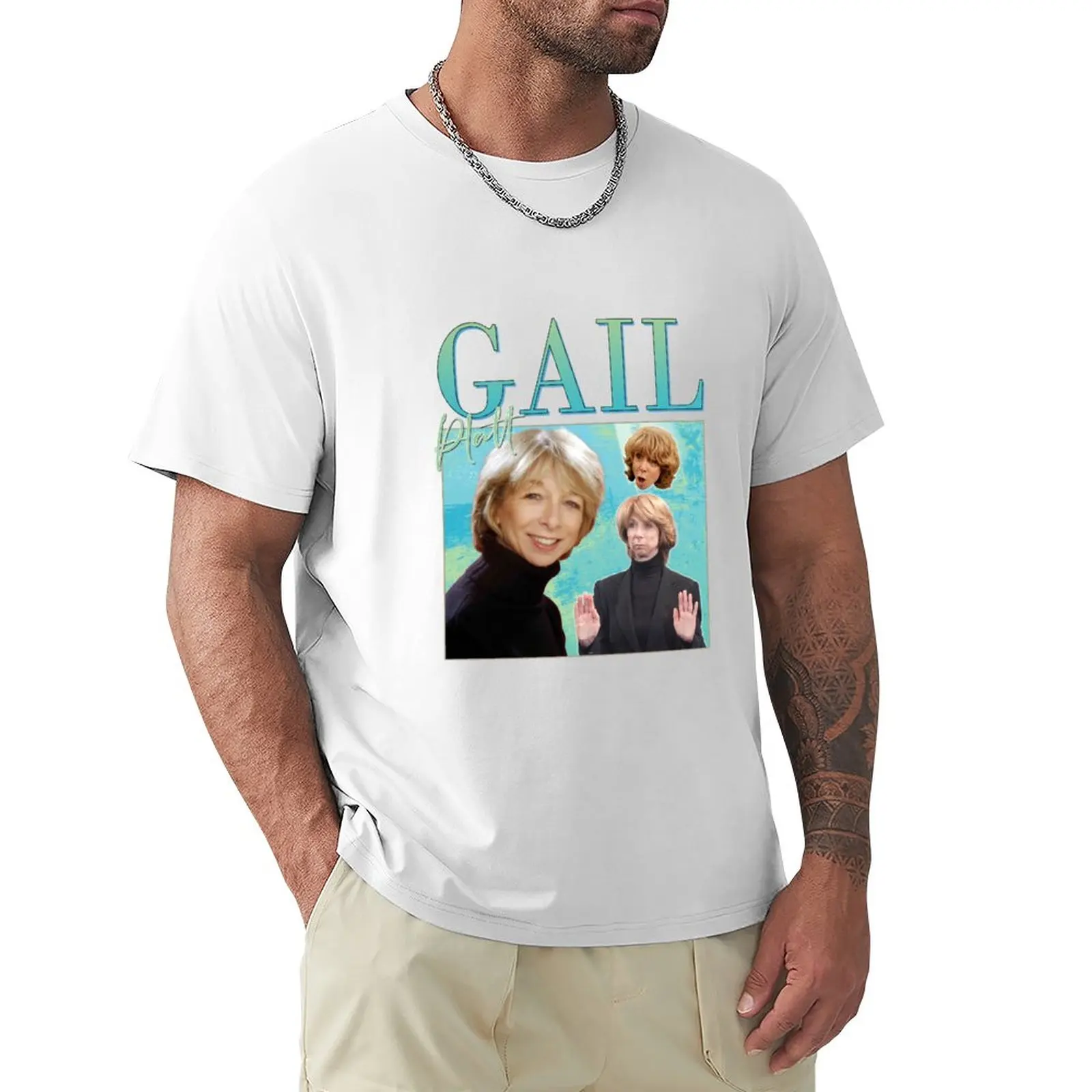 

Gail Platt Homage T-Shirt summer clothes tees anime clothes sweat shirts, men