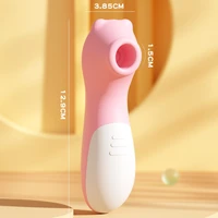 Saugvibrator, weibliche Klitoris-Stimulation, Vibratoren mit 10-Frequenz-Sexspielzeug, leistungsstarker, leiser Nippelstimulator für Erwachsene 6