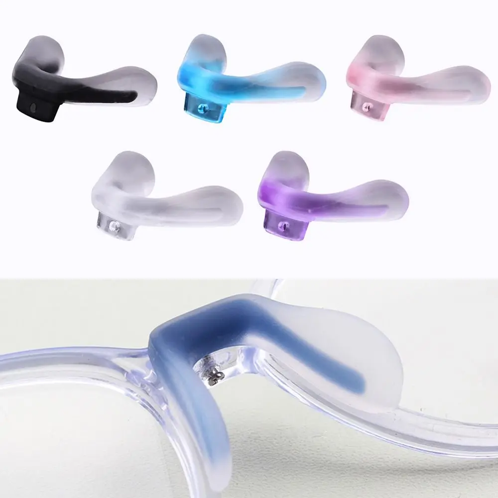 Anti Slip Eyeglasses Plug-in Bracket Glasses Nose Pads Bridge Strap Grip Hook U Shaped