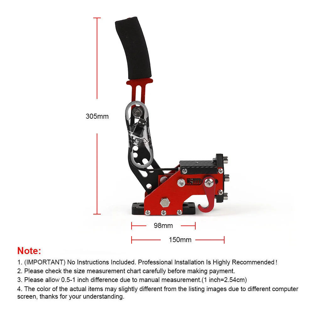 Lodenqc 14Bit PC USB Handbrake SIM for Racing Games G27/G29 T500 FANATECOSW DIRT RALLY BX101975