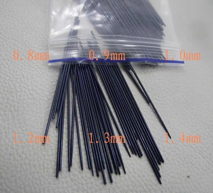 

400pcs clarinet oboe flute sax springs blue Various sizes(0.5-1.4mm)