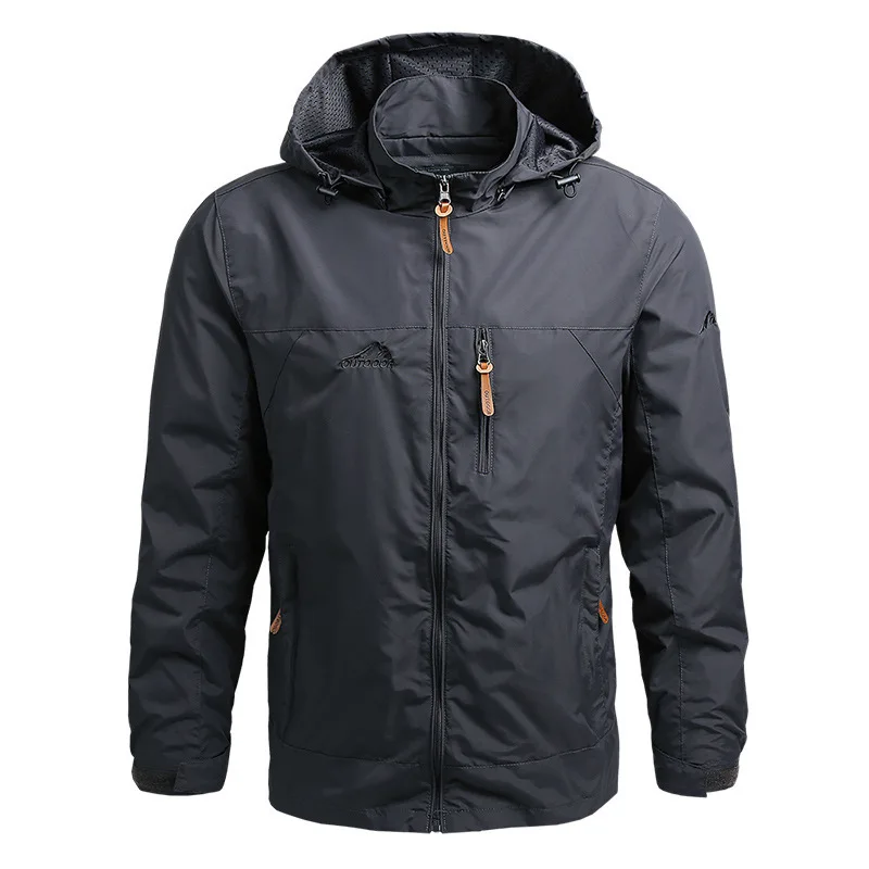 Men Waterproof Windbreaker Winter Climbing Hiking Jackets For Man Camping Fishing Jacket Field Raincoat Outerwear Man Clothing