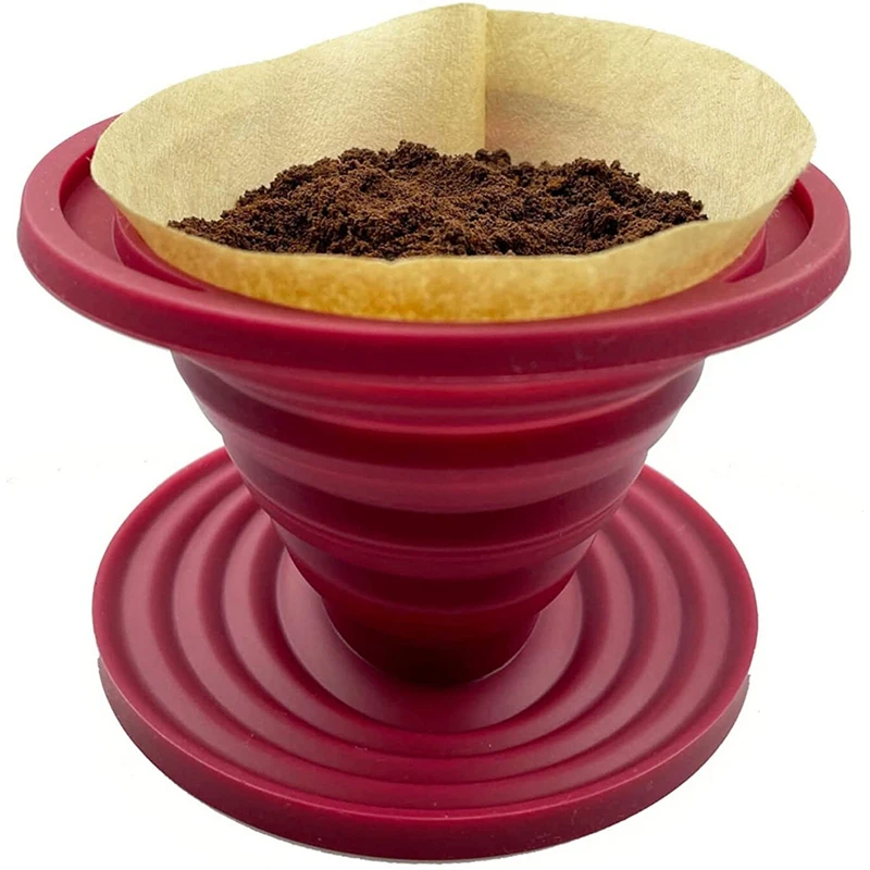 2X Collapsible Camp Pour Over Coffee Dripper 2