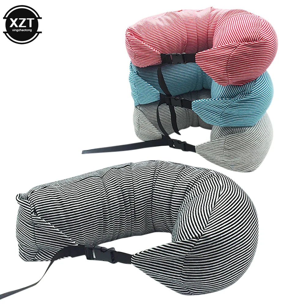 New Car Travel Pillow For Neck Lumbar Leg Support For Traveling On AirplaneTrain Home Back Sleeper Bendable Roll Pillow Supplies