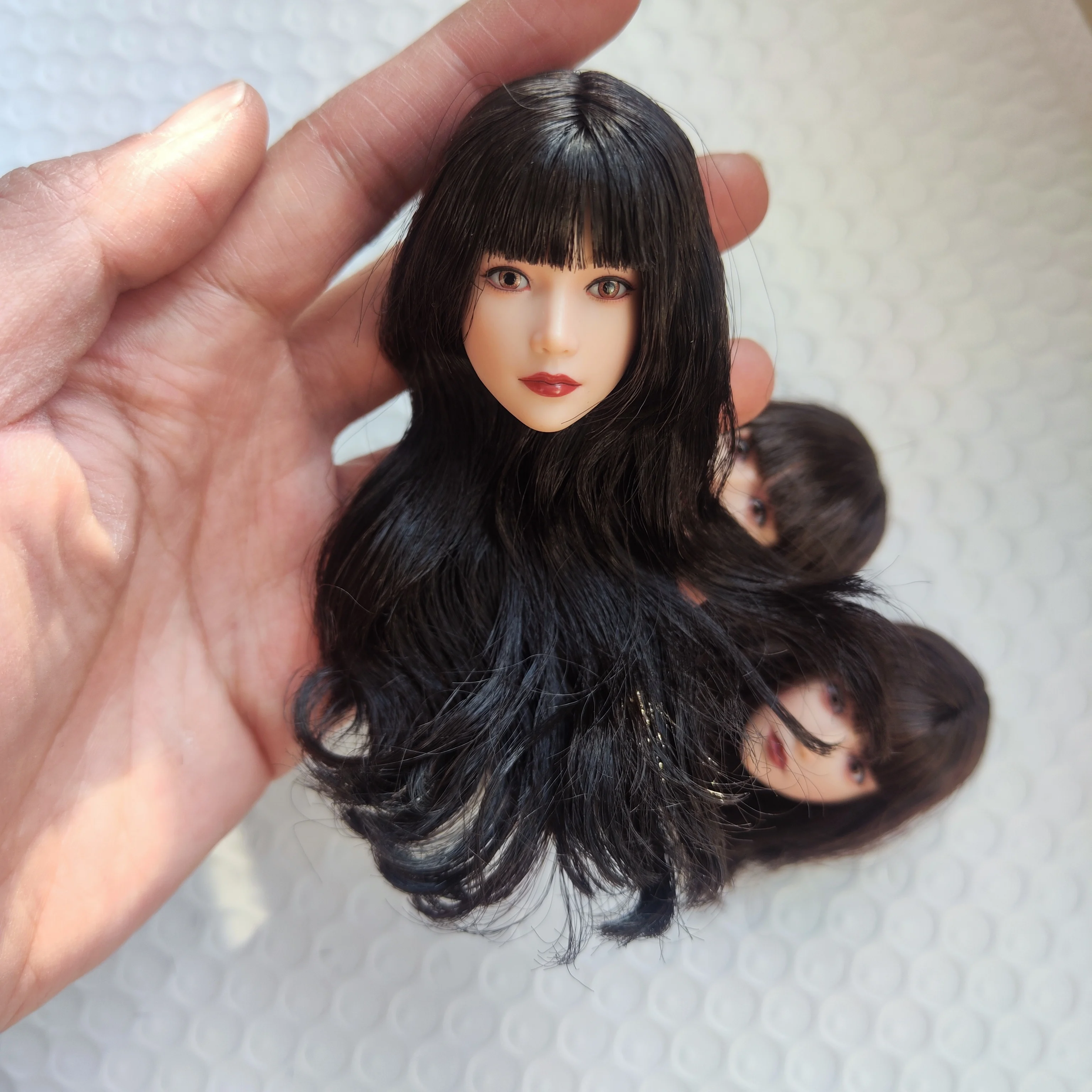 1/6 Scale Asian Girl Movable Eyes Head …