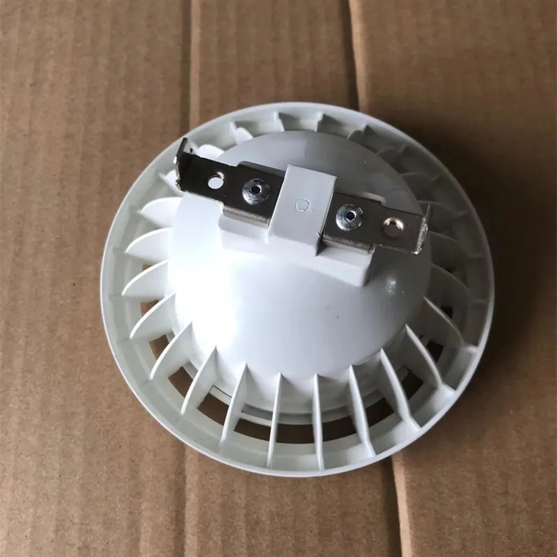 고출력 디밍 가능 LED 스포트라이트, 내장 다운라이트 매립형 천장 실내 조명, 15W, G53 GU10 AR111 ES111 QR111, 2 개