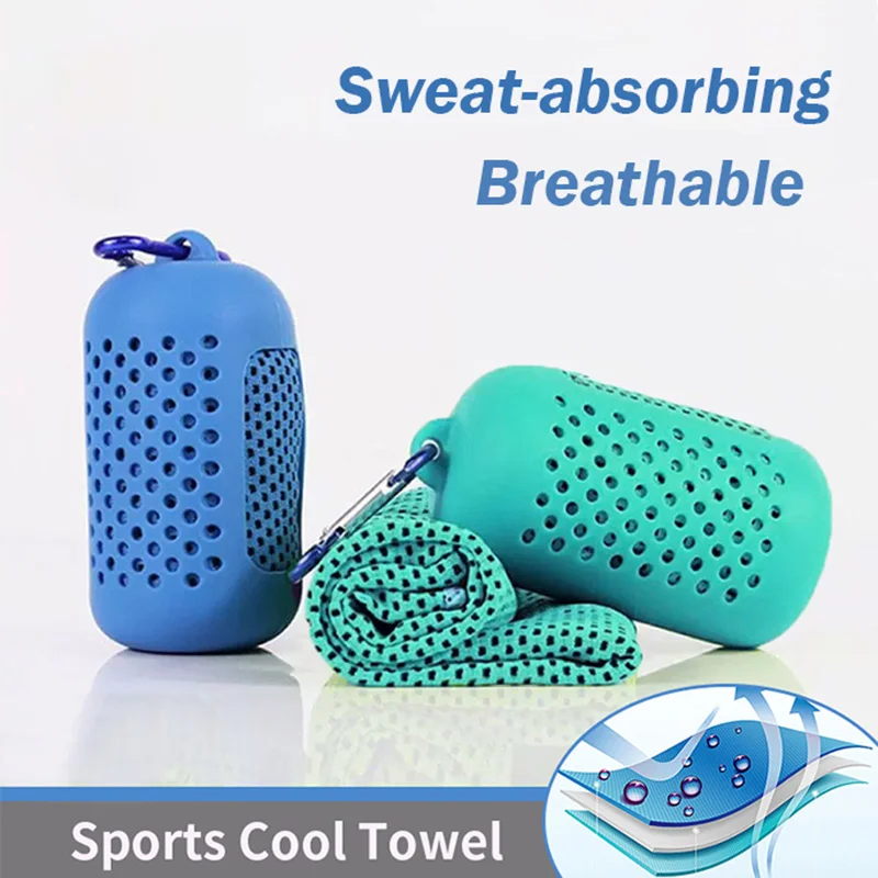 Sports towel 1pc Quick Drying Cooling Towel Portable Cooling Outdoor Sport Fitness Running Towels Reusable Breathable Face Towel 30*90cm