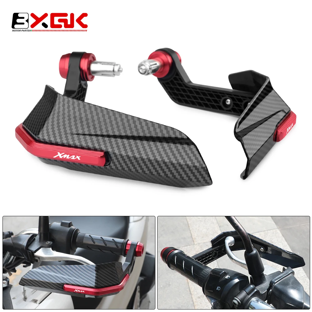 오토바이 핸드 가드 쉴드 핸드 가드 프로텍터 윈드 실드 야마하 X-MAX 300 XMAX 125 250 400 개조 액세서리