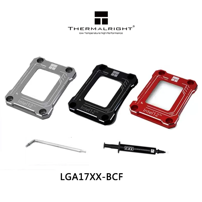 

Thermalright Intel 12Th пластина процессора корректор изгиба защитная рамка LGA1700/1800 Замена пряжки CNC алюминий с TF7