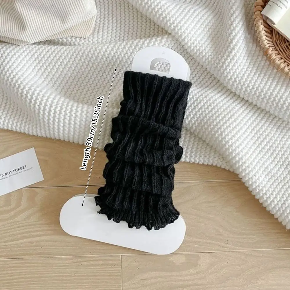 Fashion Knitting Leg Warmers Cute Sweet Lolitas Knitted Socks Boot Socks Women Girls