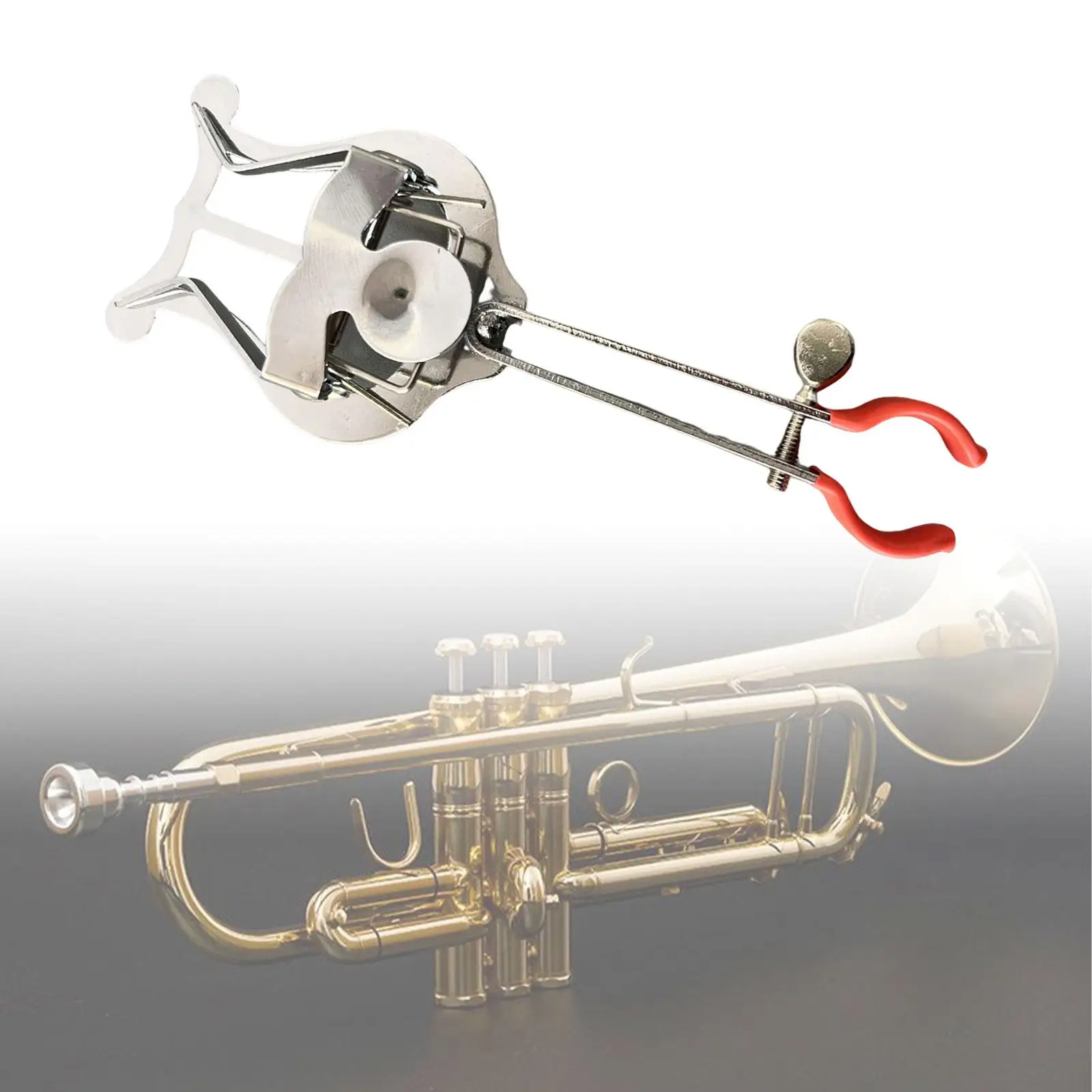 Durable Sheet Music Clamp On Holder Clarinet Lyre Sheet Music Clamp Stand Instrument Holder for Marching Band Cornet Instruments euphonium parts sheet music holder